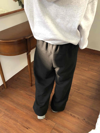 Campus Vintage Straight High-Waisted Slacks