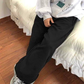 Campus Vintage Straight High-Waisted Slacks