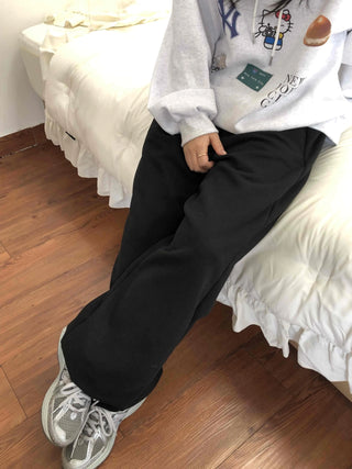 Campus Vintage Straight High-Waisted Slacks