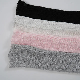 Jamo Thin Ribbed Knit Layered T-shirt