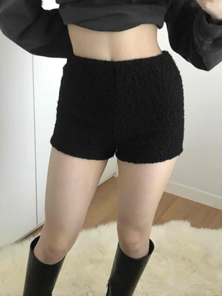 Cotton Fleece Oversized Long Sleeve Shirt and Shorts