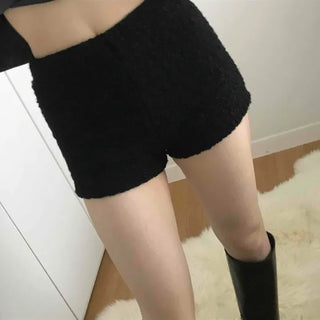 Cotton Fleece Oversized Long Sleeve Shirt and Shorts