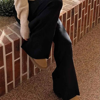 Campus Mood Semi-Bootcut Slacks Long Pants