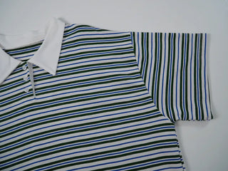 Dako Multi Stripe Over Collared Tee