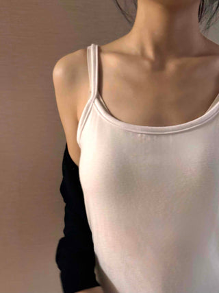 Center Button Crop Knit Vest