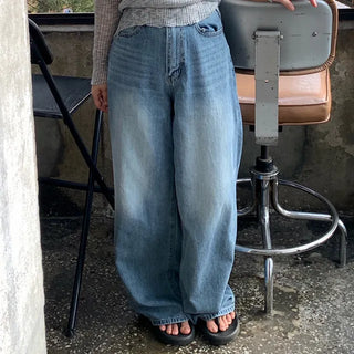 Mishu Catwashed Flickering Summer Wide Denim