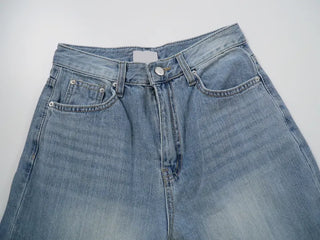 Mishu Catwashed Flickering Summer Wide Denim