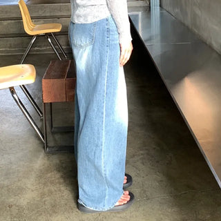 Mishu Catwashed Flickering Summer Wide Denim