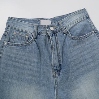 Mishu Catwashed Flickering Summer Wide Denim
