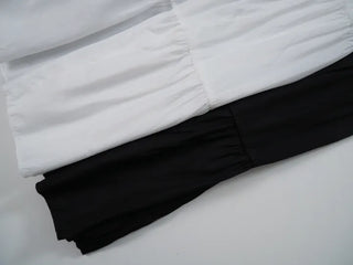 Jomu Lovely Elastic Tiered Maxi Skirt