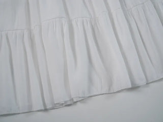Jomu Lovely Elastic Tiered Maxi Skirt