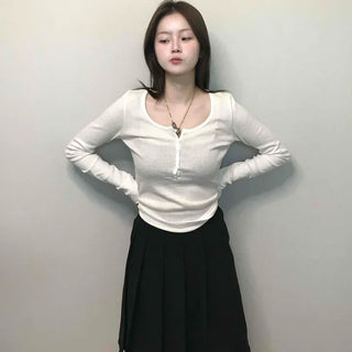 Velvet Tension High-Waisted Flare Midi Skirt
