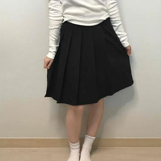 Velvet Tension High-Waisted Flare Midi Skirt