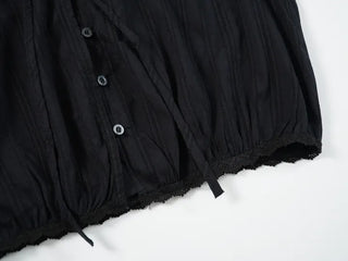Himo Lovely String Ribbon Blouse