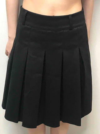 Basic Pleated Midi Skirt