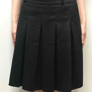 Basic Pleated Midi Skirt