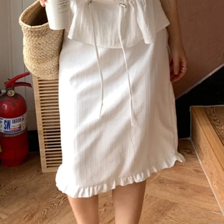 Kari Lace Midi Skirt