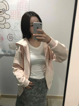 Soft Cozy Fit Round Slim Long Sleeve T-shirt