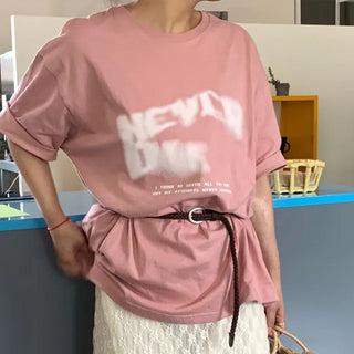 Kuma Never Die Print Boxy T-shirt