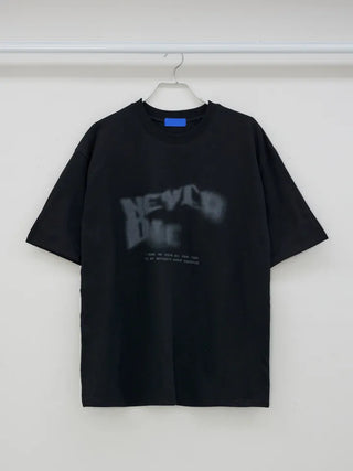 Kuma Never Die Print Boxy T-shirt