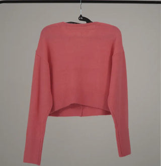 Heru Round Neck Knit Cardigan