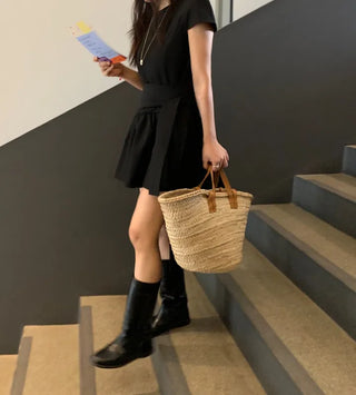 Reco Princess Line Feminine Mini Dress
