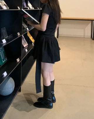 Reco Princess Line Feminine Mini Dress