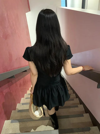 Reco Princess Line Feminine Mini Dress