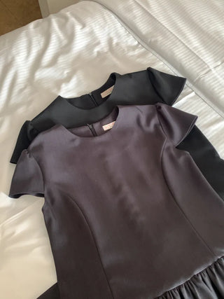 Reco Princess Line Feminine Mini Dress