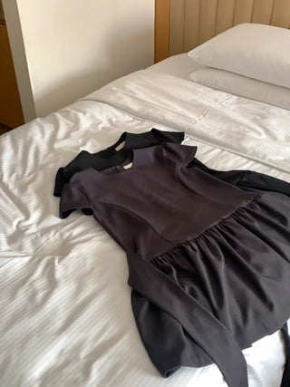 Reco Princess Line Feminine Mini Dress