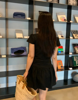 Reco Princess Line Feminine Mini Dress