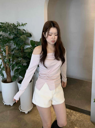 Soft Daily High-Waisted A-Line Shorts
