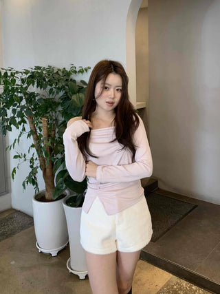 Soft Daily High-Waisted A-Line Shorts
