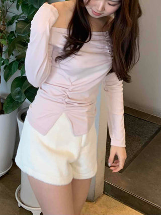Soft Daily High-Waisted A-Line Shorts