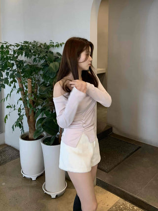 Soft Daily High-Waisted A-Line Shorts