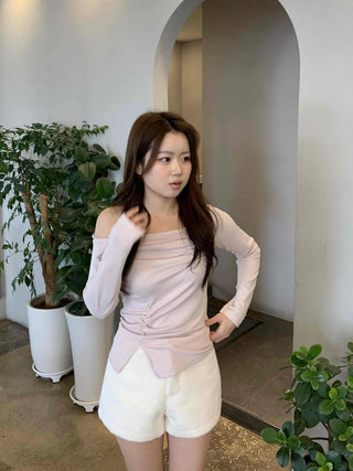 Soft Daily High-Waisted A-Line Shorts