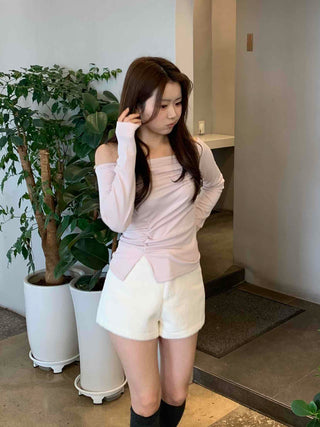 Soft Daily High-Waisted A-Line Shorts