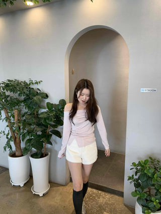 Soft Daily High-Waisted A-Line Shorts