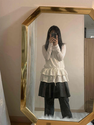 Frill Ruffle Tiered Sleeveless Top