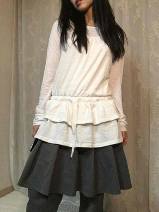 Frill Ruffle Tiered Sleeveless Top