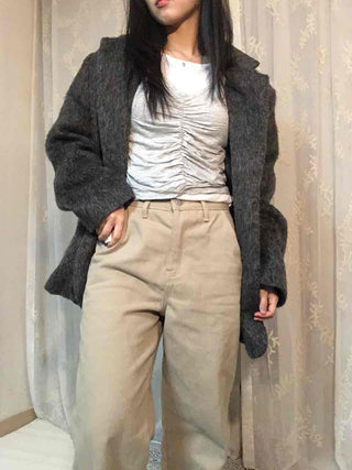 Winter Cozy Boa Fleece Oversized Jogger Pants