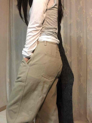 Winter Cozy Boa Fleece Oversized Jogger Pants