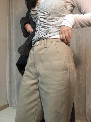 Winter Cozy Boa Fleece Oversized Jogger Pants