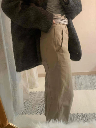 Winter Cozy Boa Fleece Oversized Jogger Pants