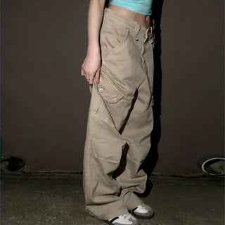 Zimo Vintage Pocket Cargo Long Pants