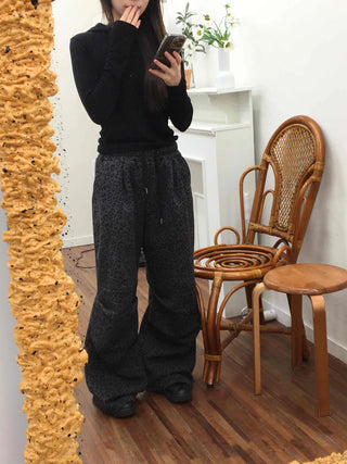 Velvet Touch Puff Shoulder Boxy Hoodie