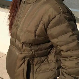 Vintage MA-1 Bomber Crop Quilted Padded Jacket