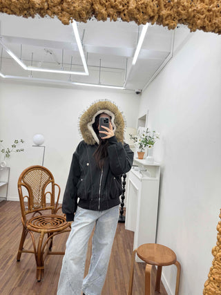 Cut-Stitch Medium Wash Bootcut Denim Pants