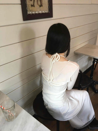 Daily Slim Fit Round Neck Ribbed Sleeveless