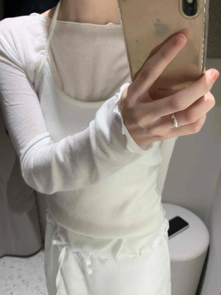 Daily Slim Fit Round Neck Ribbed Sleeveless